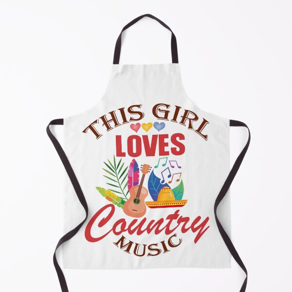 Item preview, This Girl Loves Country Music, country music lover designed and sold by MoSaid.