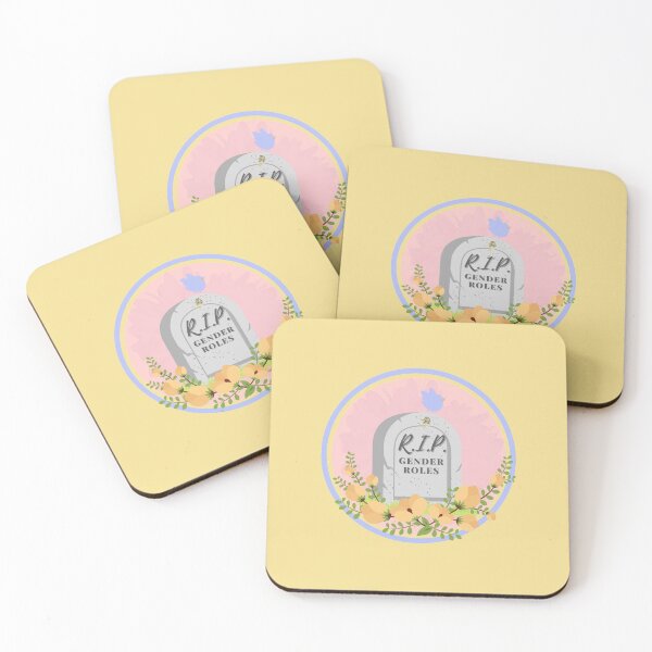 Item preview, Gender Roles are Dead Yellow - funny feminist yellow designed and sold by Teetee94.