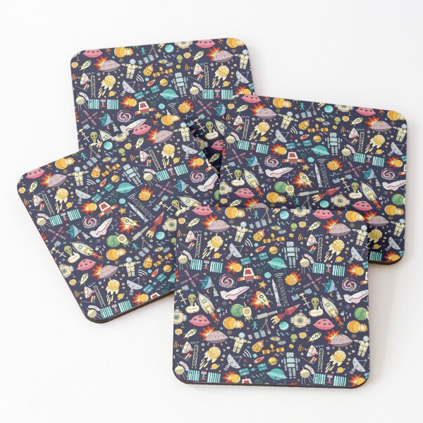 Item preview, Cosmos ​Seamless Pattern - Unisex Colorful Random designed and sold by Uncer59.
