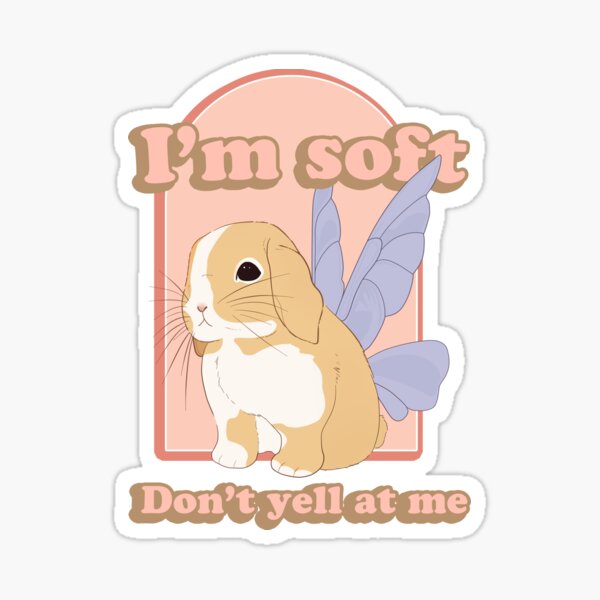 Item preview, Fairy bunny - Don't yell at me I'm soft  designed and sold by FaiAides.
