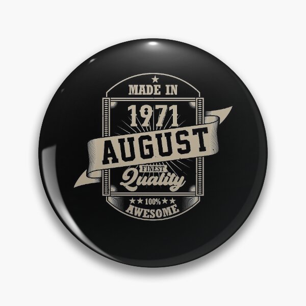 Item preview, 50th birthday Made in August 1971 vintage gift designed and sold by Lenny Stahl.