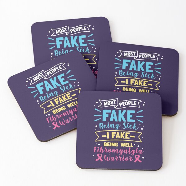 Item preview, Most People Fake Being Well I Fake Being Sick Fibromyalgia Warrior designed and sold by jaygo.