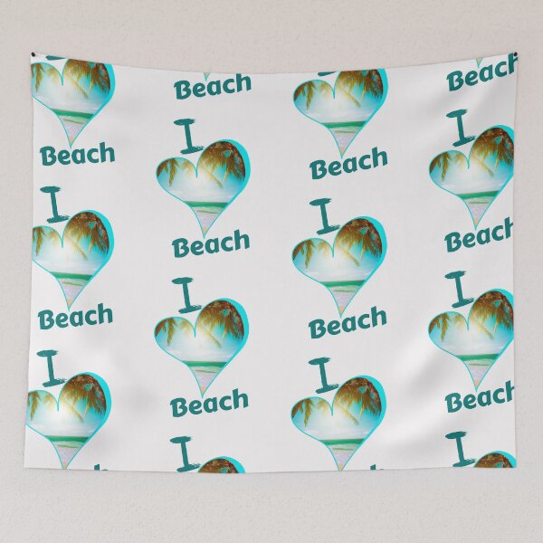 Item preview, I Love Beach designed and sold by BhavyaBathla.