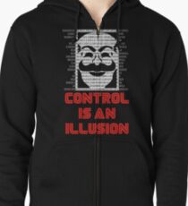 Control Is An Illusion Zipped Hoodie