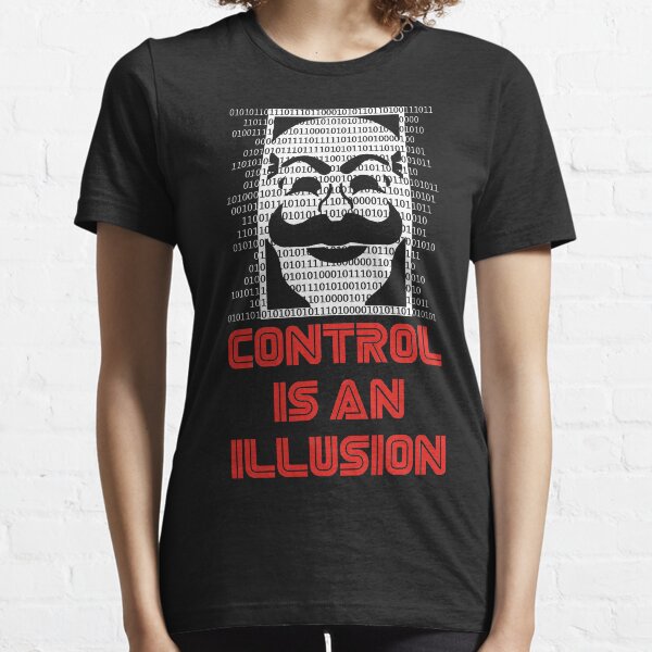 Vista previa del artículo con la obra «Control Is An Illusion», diseñado y vendido por evacroack.