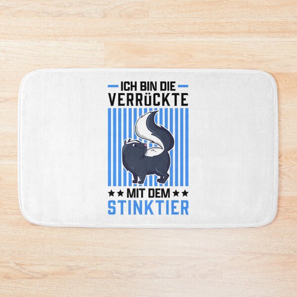 Item preview, Crazy with skunk stink badger Skunk saying designed and sold by madgrfx.
