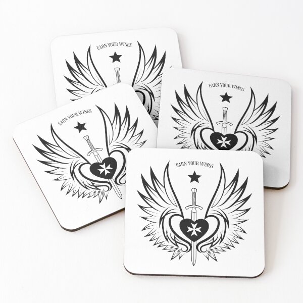 Item preview, DSC Earn Your Wings LB Logo designed and sold by Deadstar1.