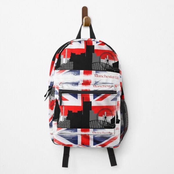 Item preview, Manchester life skyline city-scape UK unionjack designed and sold by amy greaves.