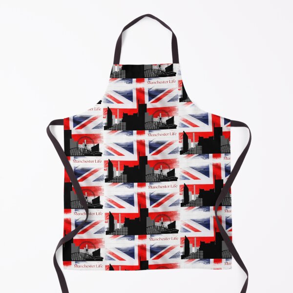 Item preview, Manchester life skyline city-scape UK unionjack designed and sold by amy greaves.