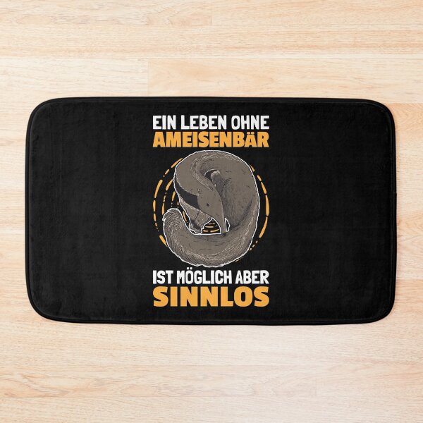 Item preview, Life without the anteater anteater bear saying designed and sold by madgrfx.