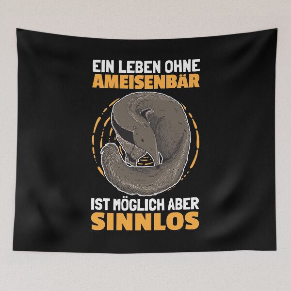 Item preview, Life without the anteater anteater bear saying designed and sold by madgrfx.