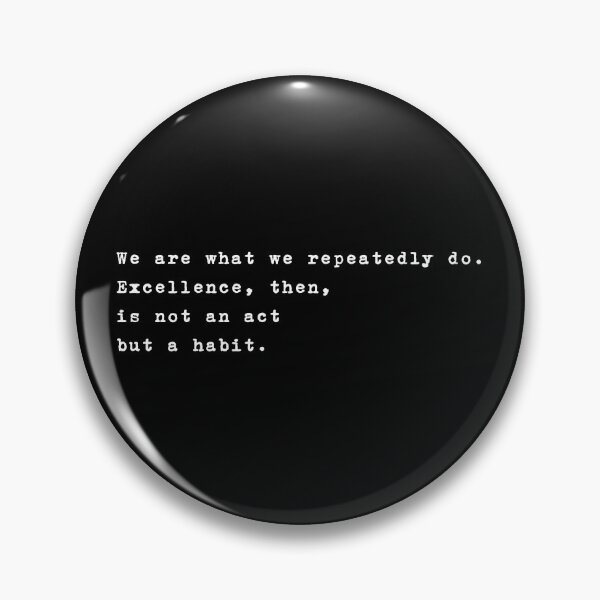 Item preview, We are what we repeatedly do. Aristotle designed and sold by typethegood.
