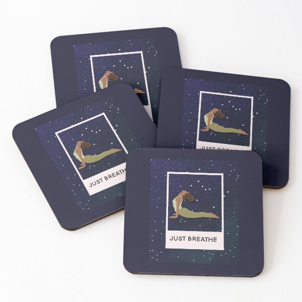 Item preview, Just breathe yoga designed and sold by Weather gifts .