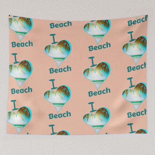 Item preview,  I Love Beach designed and sold by BhavyaBathla.