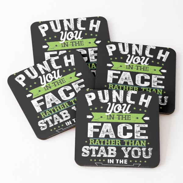 Item preview, This girl will punch you in the face rather than stab you in the back designed and sold by pnkpopcorn.