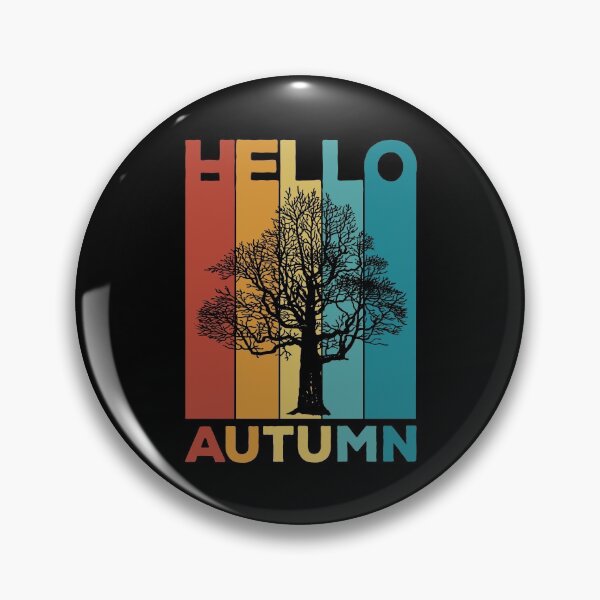 Item preview, Hello Autumn - Retro Vintage Design for Fall lovers designed and sold by Kipcio.