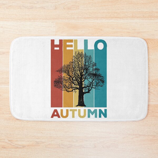 Item preview, Hello Autumn - Retro Vintage Design for Fall lovers designed and sold by Kipcio.