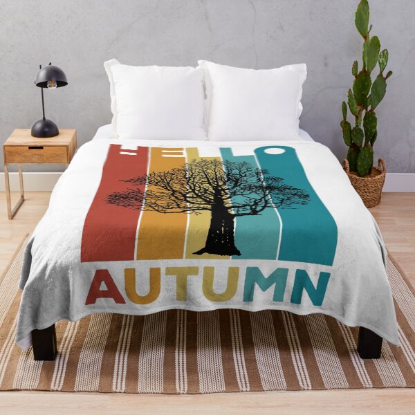 Item preview, Hello Autumn - Retro Vintage Design for Fall lovers designed and sold by Kipcio.