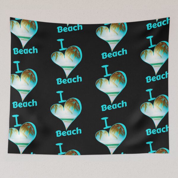Item preview,  I Love Beach designed and sold by BhavyaBathla.