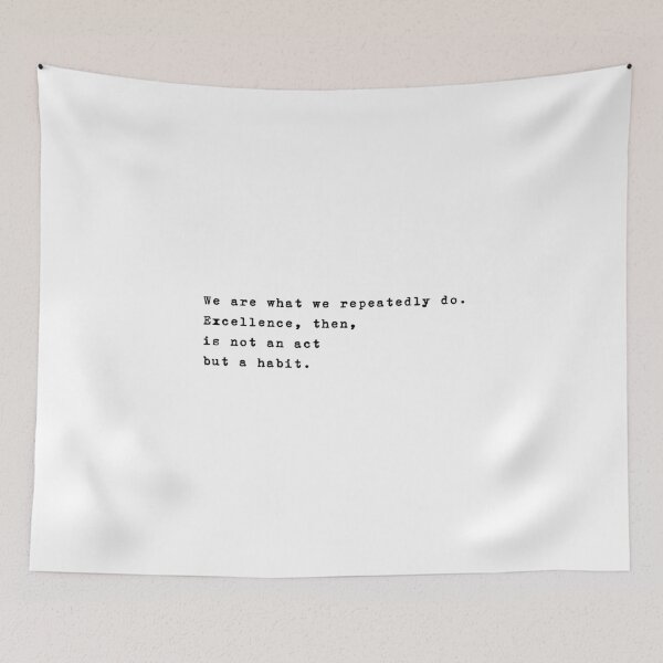 Item preview, We are what we repeatedly do. Aristotle designed and sold by typethegood.