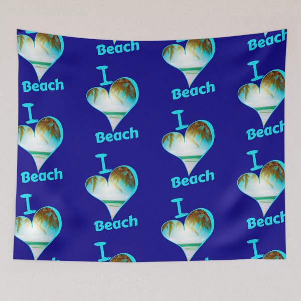 Item preview, I Love Beach designed and sold by BhavyaBathla.