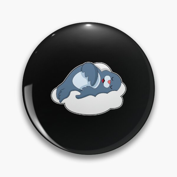 Artikelvorschau, Seehund beim Schlafen auf Wolke entworfen und verkauft von Snabdesign84.