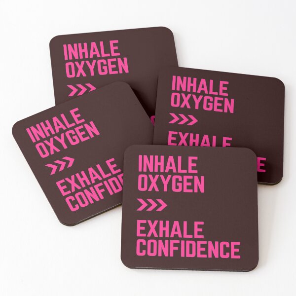 Item preview, Inhale Oxygen exhale Confidence designed and sold by Tshirtpedia.