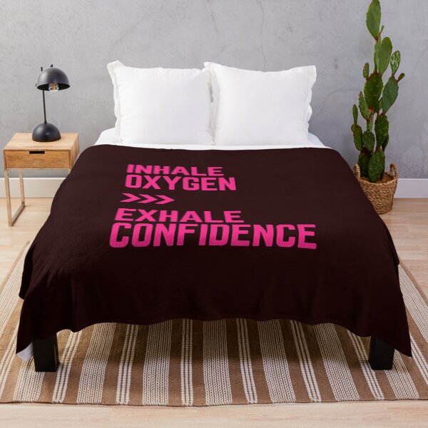 Item preview, Inhale Oxygen exhale Confidence designed and sold by Tshirtpedia.