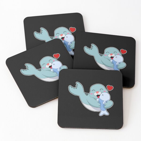 Item preview, Seal with Fish designed and sold by Snabdesign84.