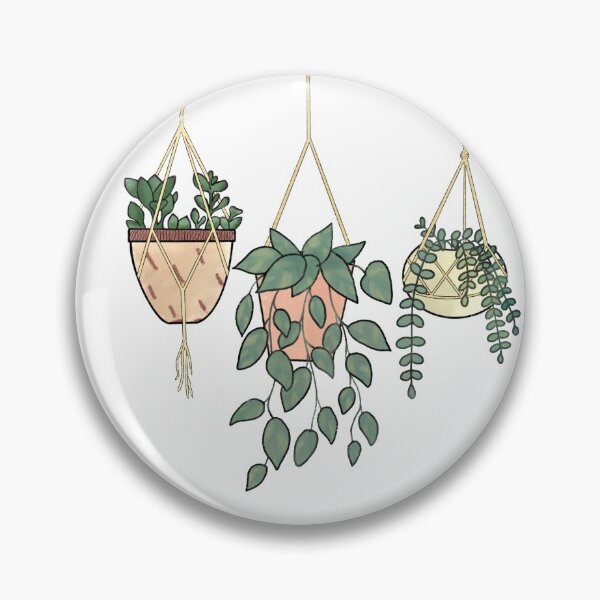 Item preview, watercolor hanging plants designed and sold by rindifferent.