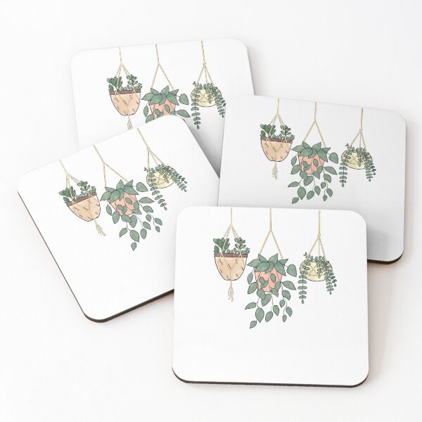 Item preview, watercolor hanging plants designed and sold by rindifferent.