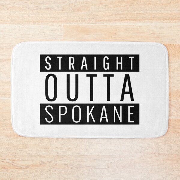 Item preview, Straight Outta Spokane Washington  designed and sold by Teelogic.