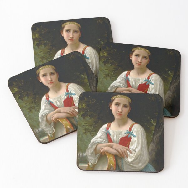 Item preview, The Bohemian Drummer by Bouguereau designed and sold by academic-art.
