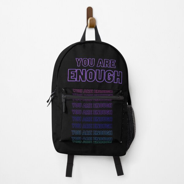 Item preview, You Are Enough (Black) designed and sold by Shnehansu.