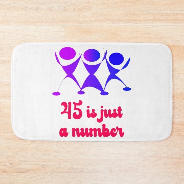 Item preview, 45 is just a Number Graphic designed and sold by EdwardMonet.