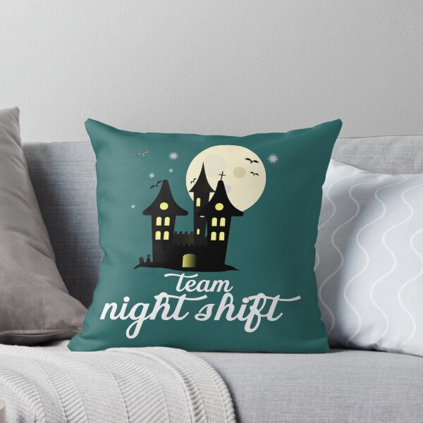 Item preview, Team Night Shift l Funny Work Sayings l  gift for nurses doctors or factory employees. designed and sold by kpluslk.