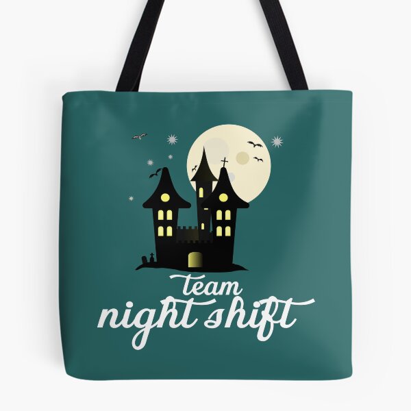 Item preview, Team Night Shift l Funny Work Sayings l  gift for nurses doctors or factory employees. designed and sold by kpluslk.