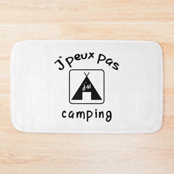 Item preview, No puedo, tengo un camping - Humor designed and sold by FashionHeritage.