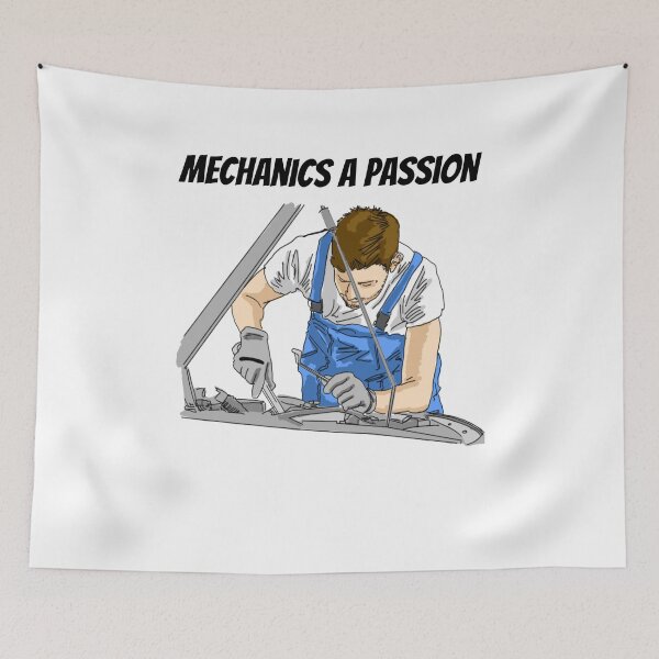 Item preview, Mechanics a passion designed and sold by creativeknow.