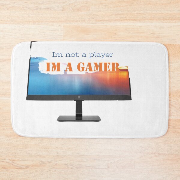Item preview, Im not a player im a gamer designed and sold by Mariocii.