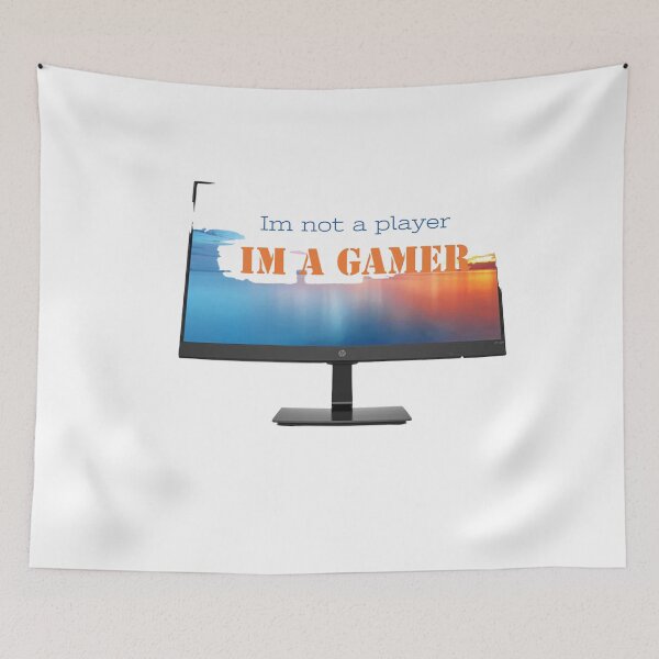 Item preview, Im not a player im a gamer designed and sold by Mariocii.