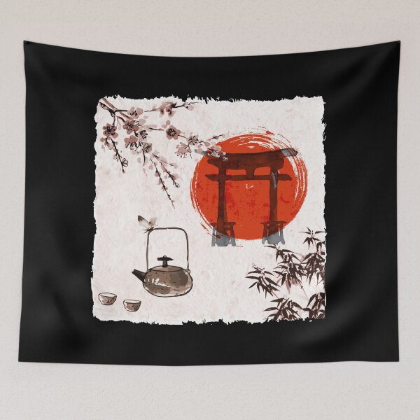 Item preview, Tea in Japan designed and sold by ElenaDanilo.