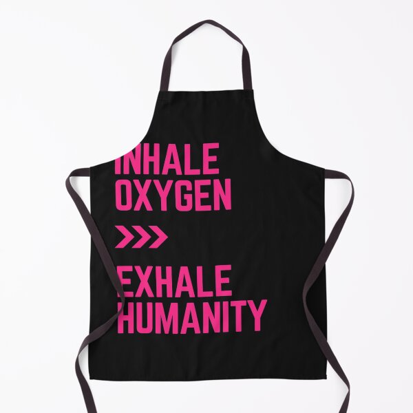 Item preview, Inhale Oxygen exhale Humanity designed and sold by Tshirtpedia.