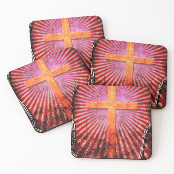 Item preview, Christian cross in rays of light designed and sold by rolffimages.