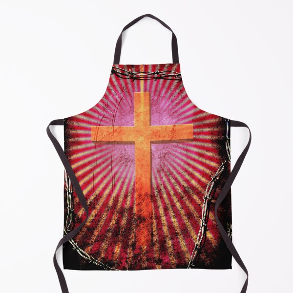 Item preview, Christian cross in rays of light designed and sold by rolffimages.