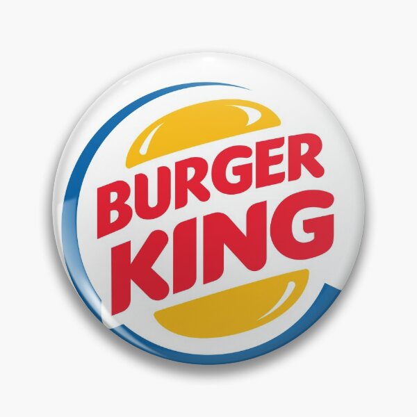 Burger King Logo Pins and Buttons for Sale | Redbubble