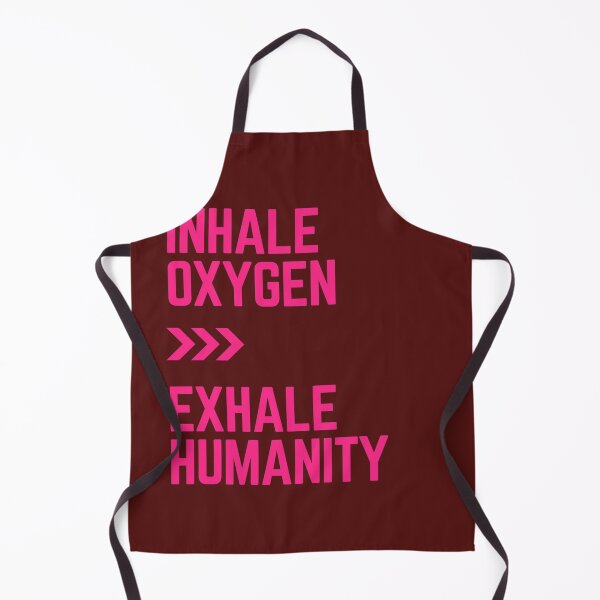 Item preview, Inhale Oxygen exhale Humanity designed and sold by Tshirtpedia.
