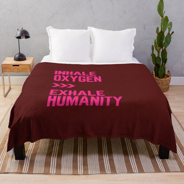 Item preview, Inhale Oxygen exhale Humanity designed and sold by Tshirtpedia.