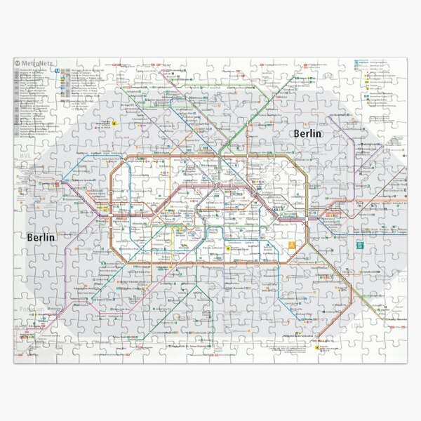 Subway of Berlin Jigsaw Puzzle