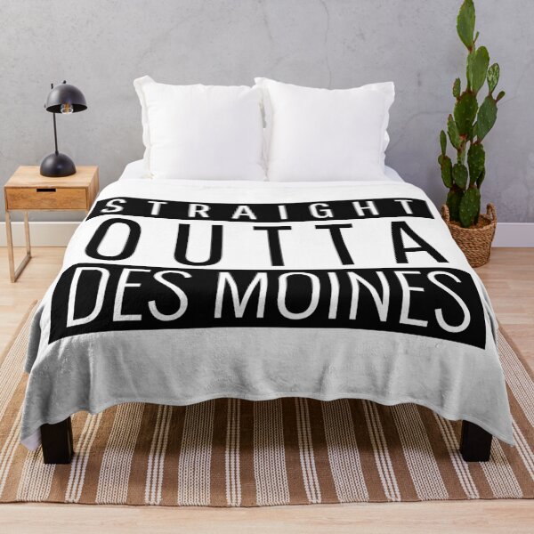 Item preview, Straight Outta Des Moines  designed and sold by Teelogic.